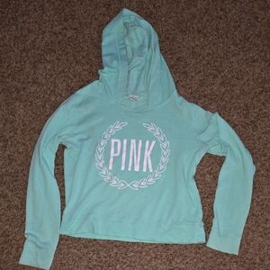 PINK Victoria's Secret Mint Green Sweatshirt